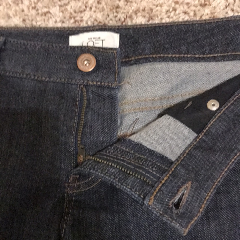 Loft - cropped Jeans - NWOT - Picture 3 of 7